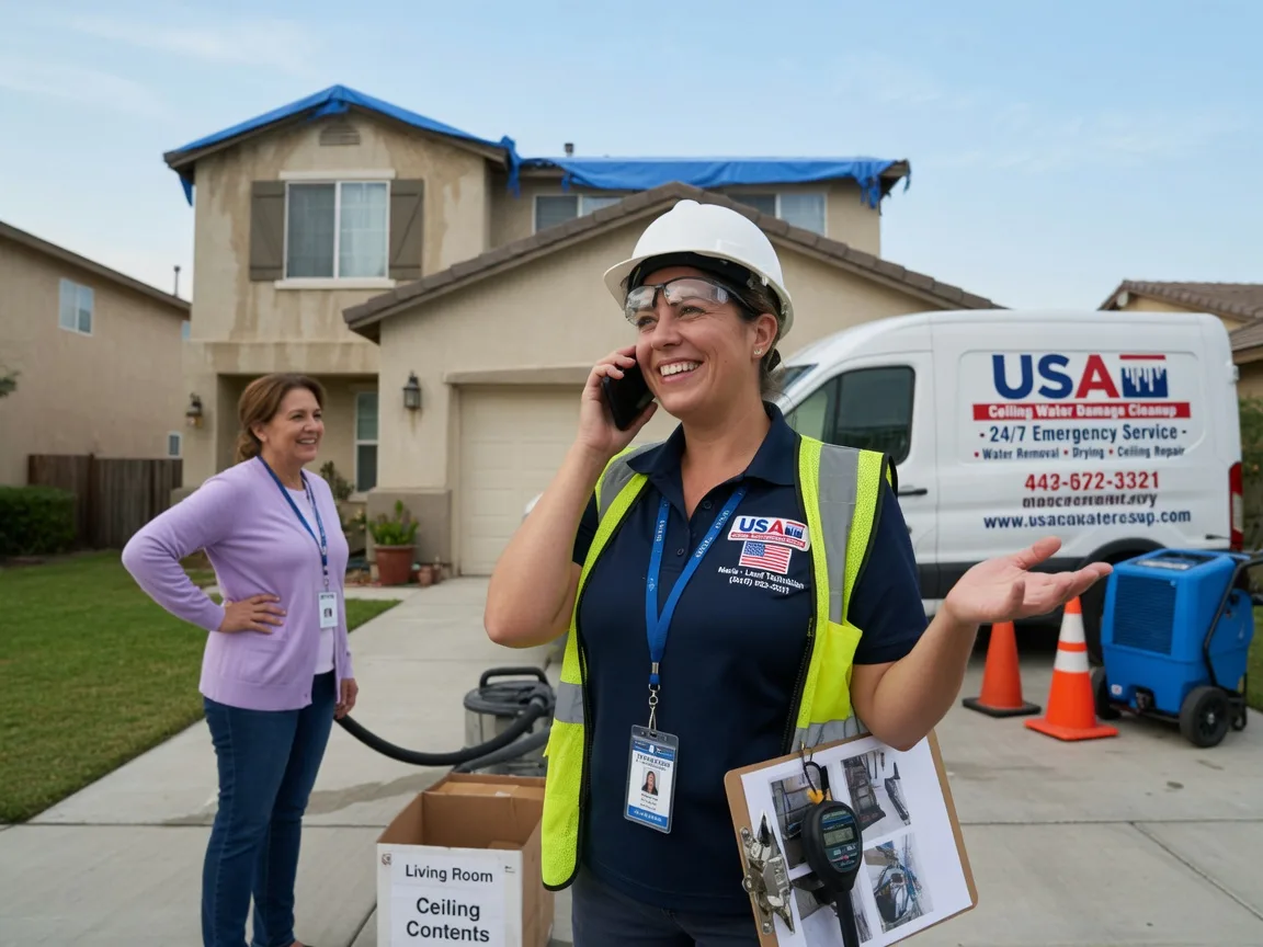 Ceiling Water Damage Restoration Regan, ND FAQs