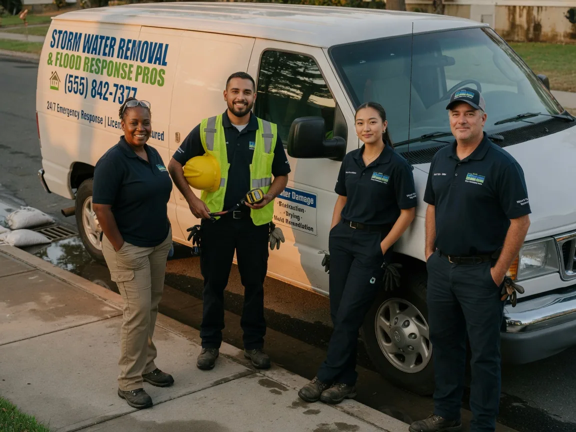 Storm Damage Water Removal company in Regan, ND